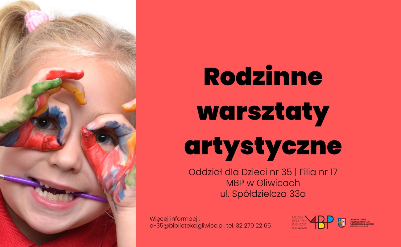 Baner z informacją o warsztatach